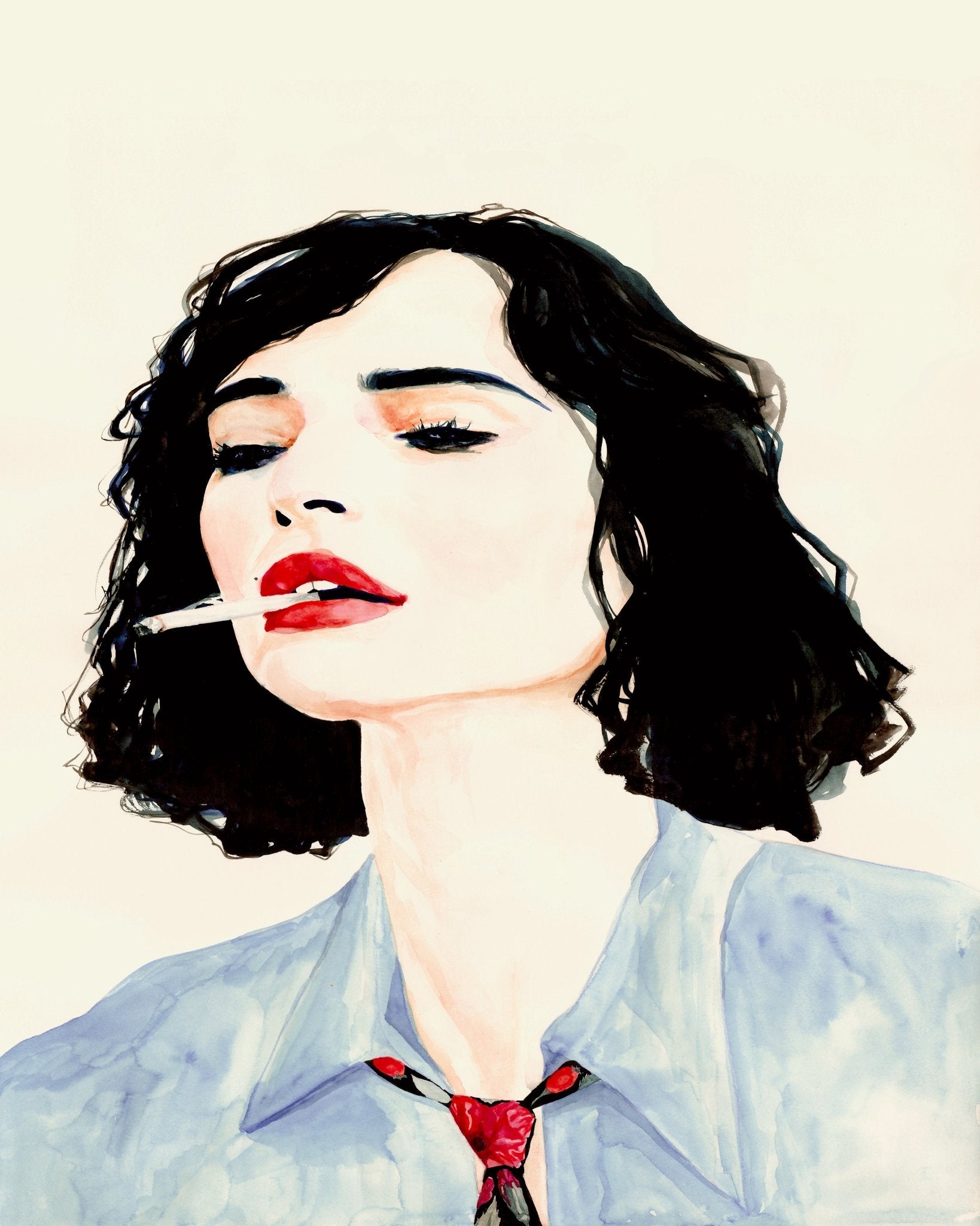 Smoking Chic Portrait