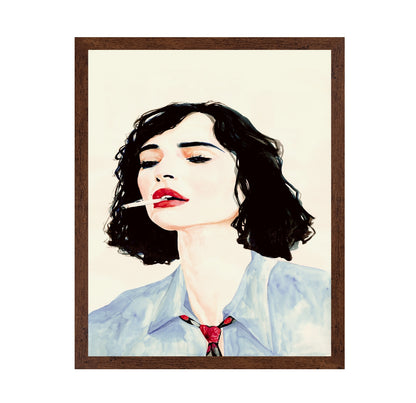Smoking Chic Portrait