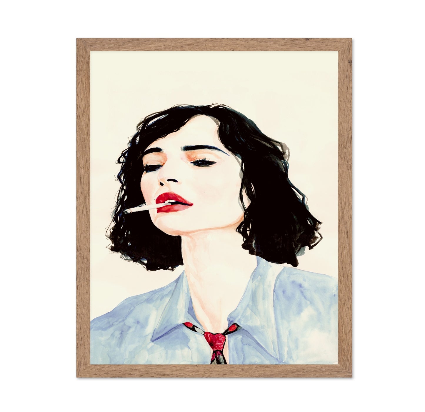 Smoking Chic Portrait