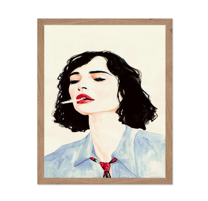 Smoking Chic Portrait