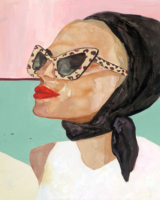 Chic Sunglasses Portrait