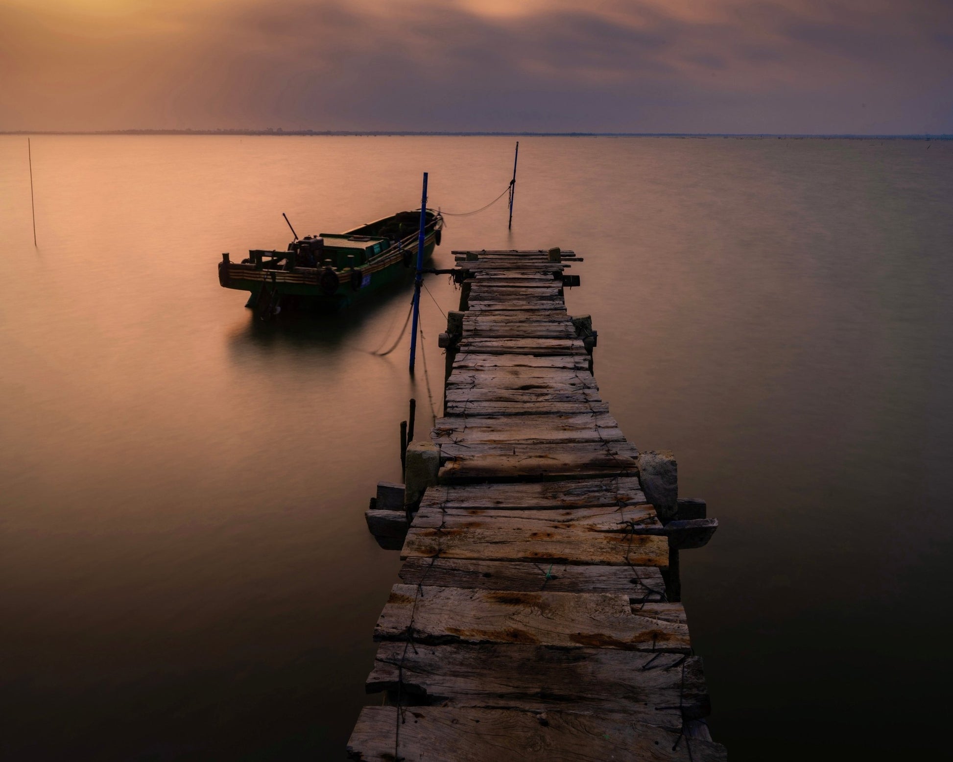Quiet Dock Boat