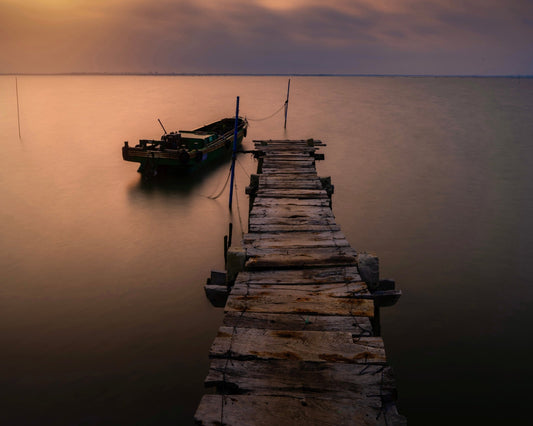 Quiet Dock Boat