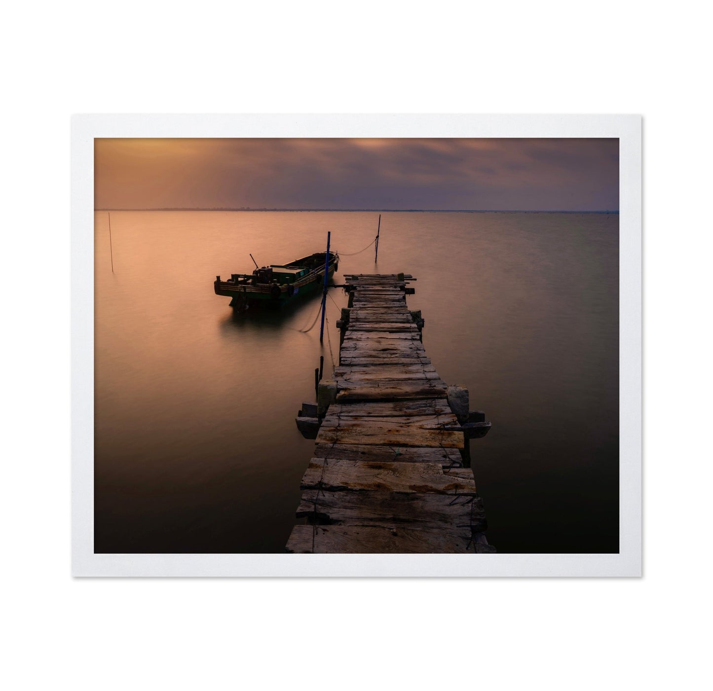 Quiet Dock Boat
