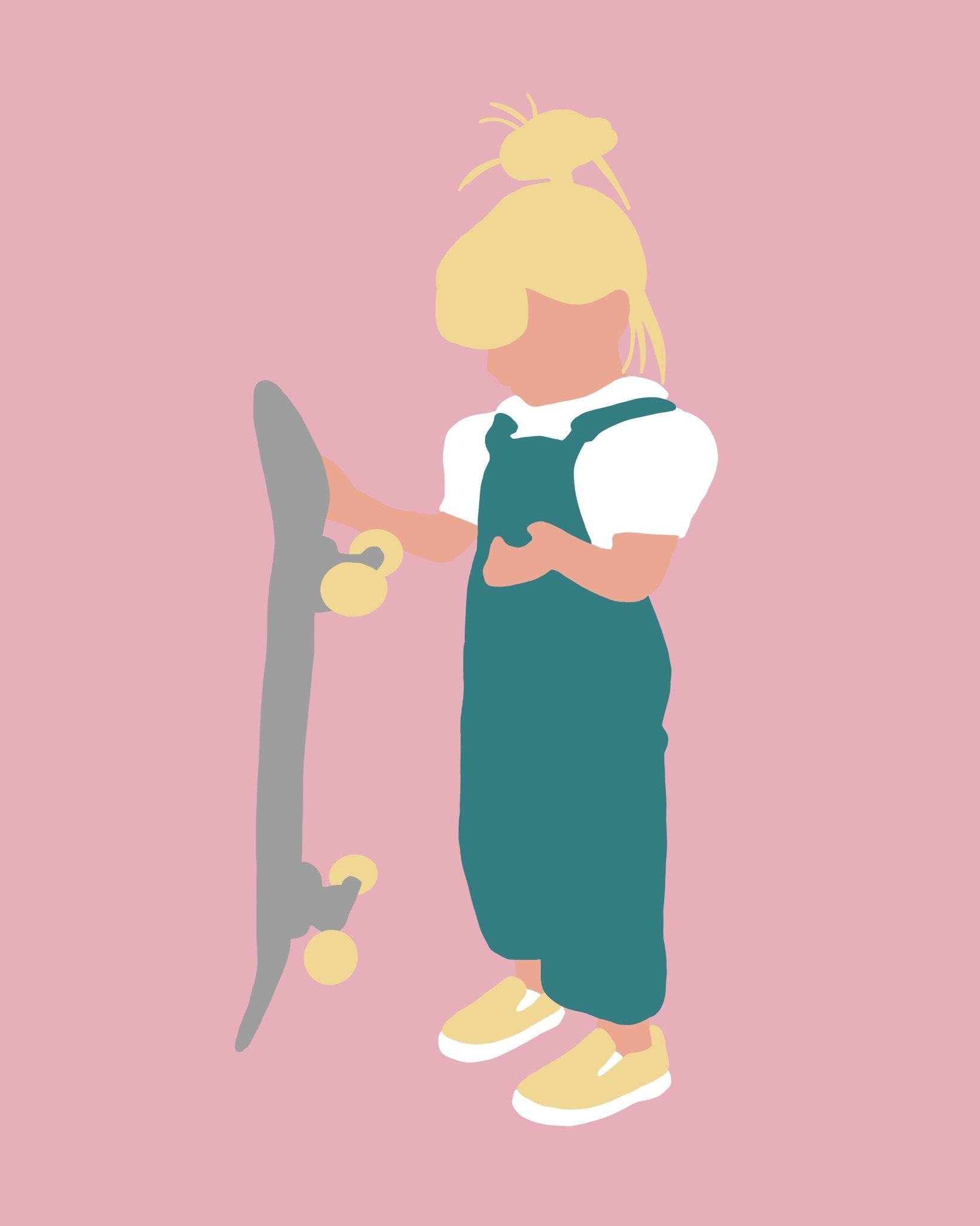 Little Skater Girl