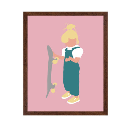 Little Skater Girl