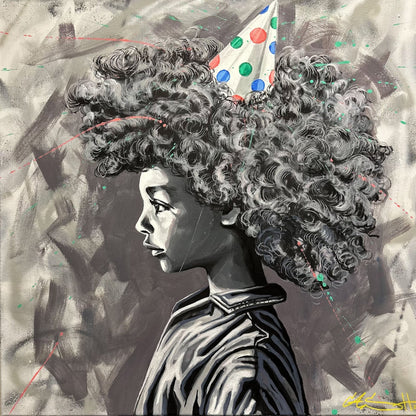 Curly Hair Girl