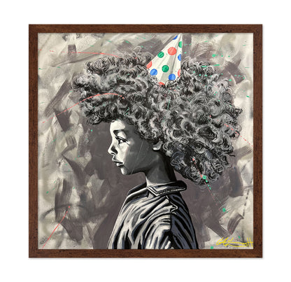 Curly Hair Girl