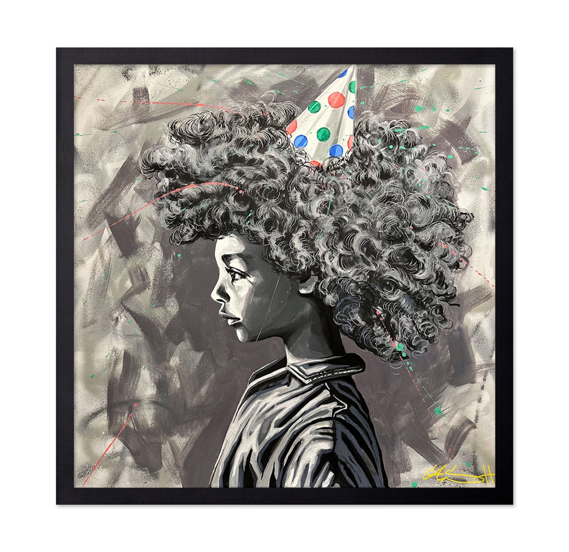 Curly Hair Girl