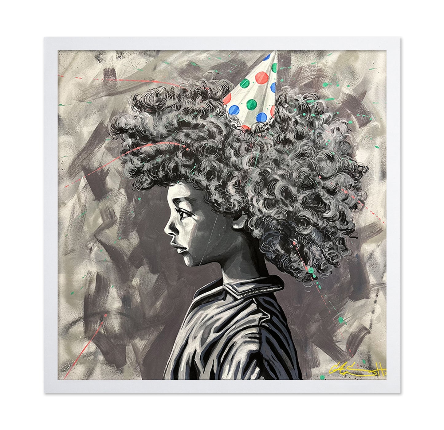 Curly Hair Girl