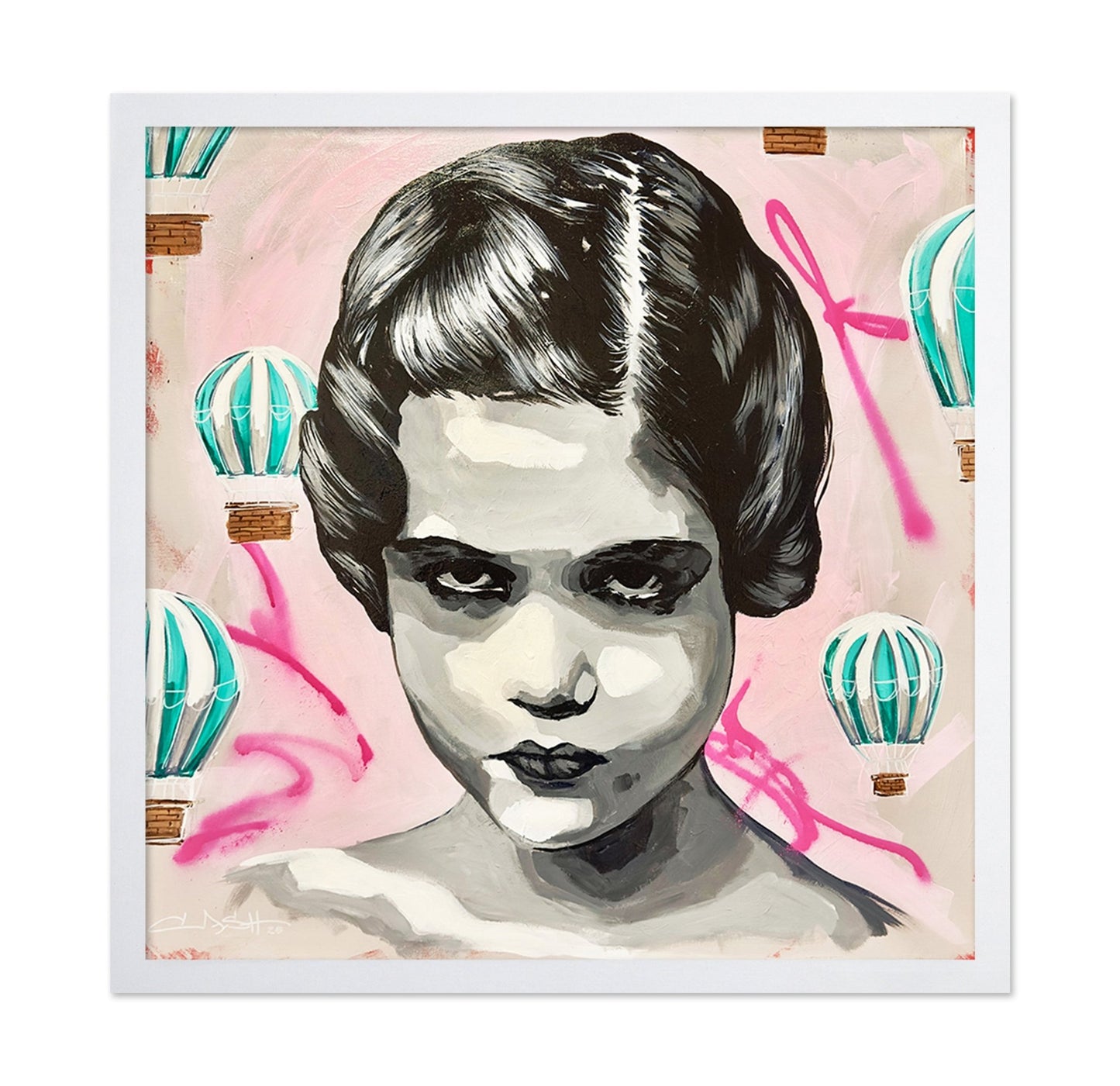 Vintage Girl Balloons