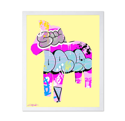 Colorful Graffiti Horse