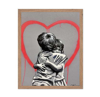 Kids Hug Heart