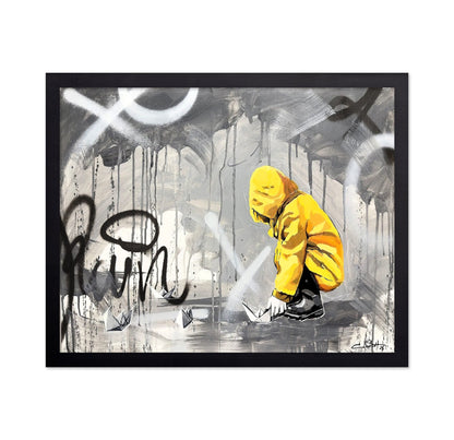 Yellow Raincoat Child