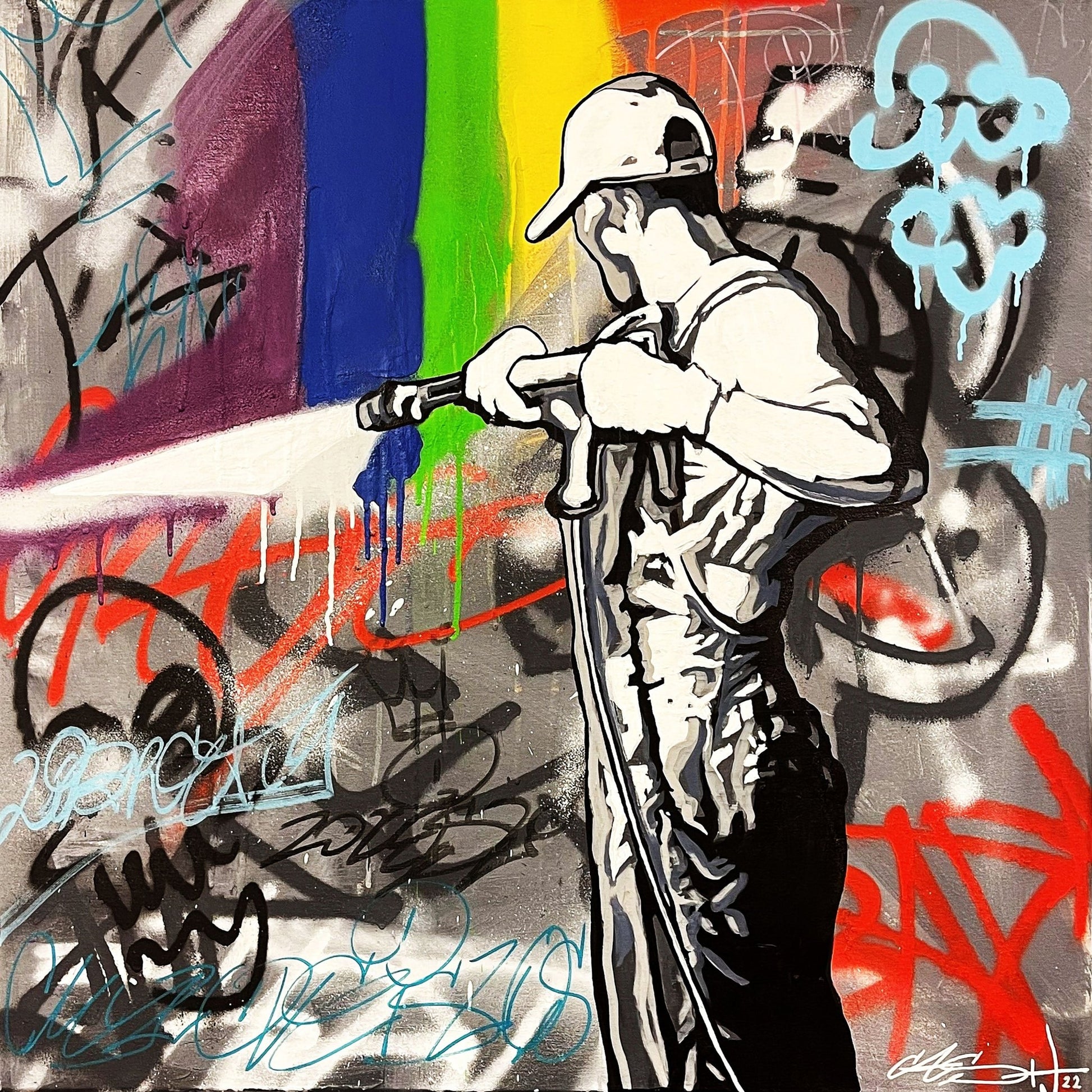Street Artist Spray