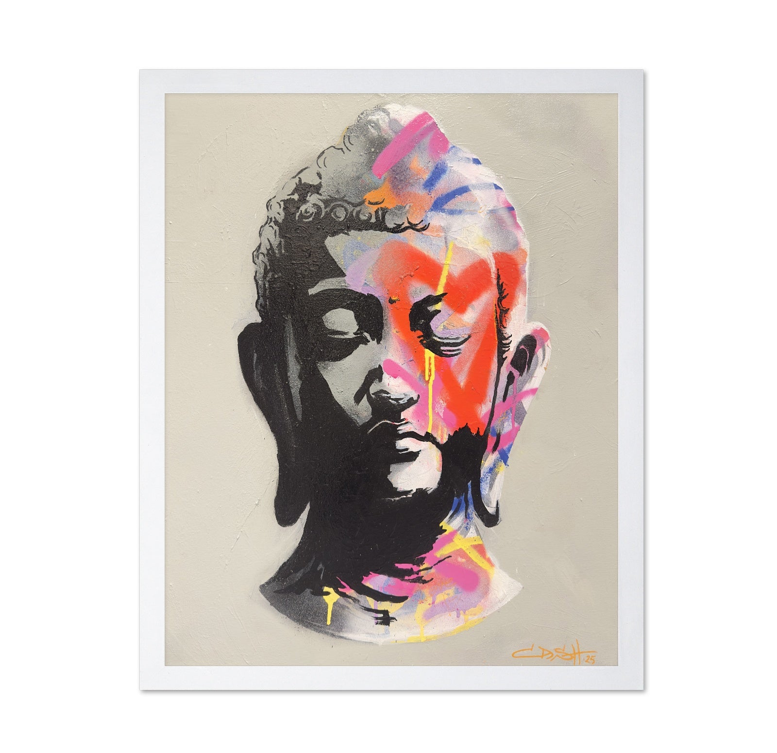 Buddha Neon Portrait