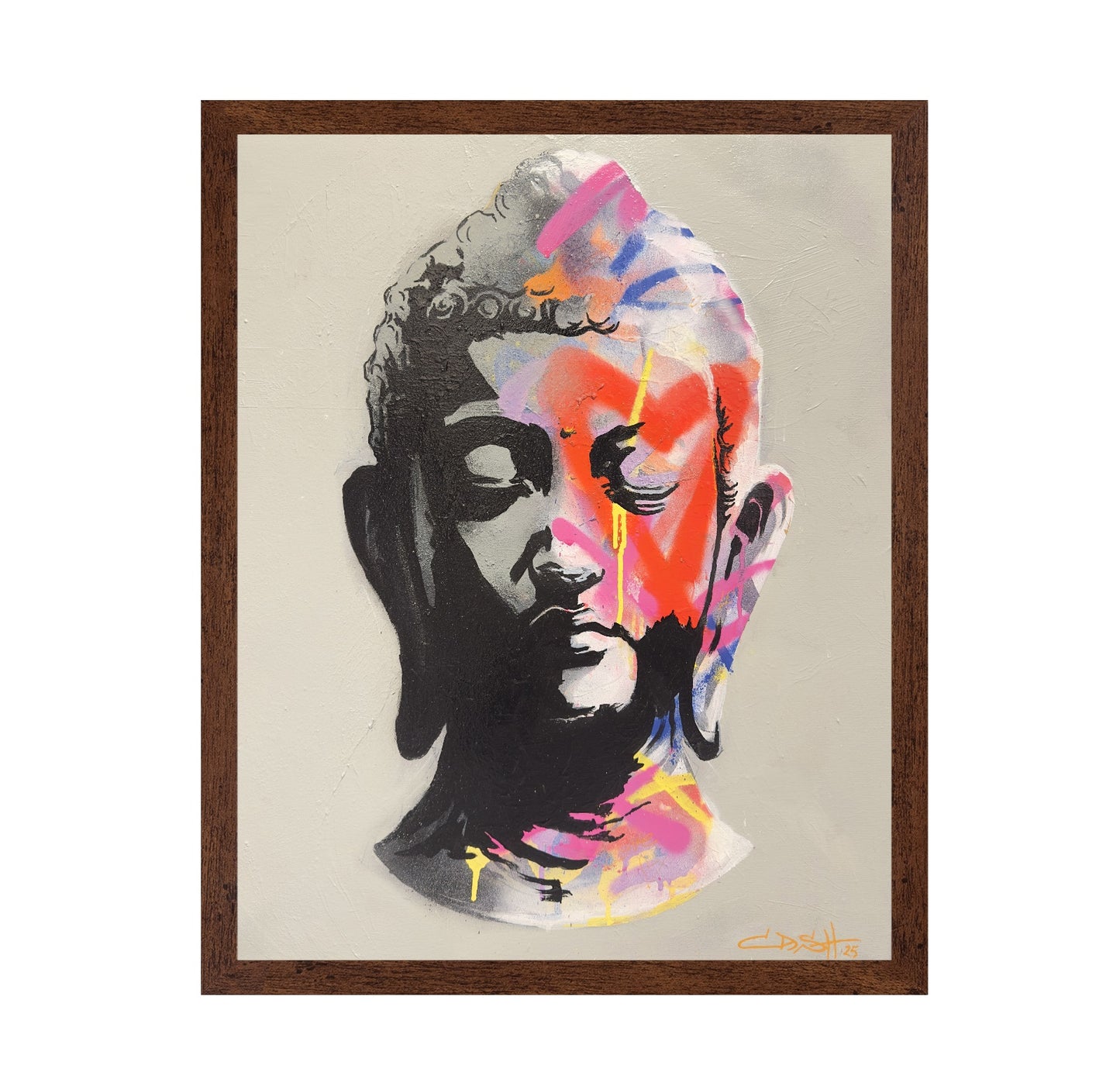 Buddha Neon Portrait