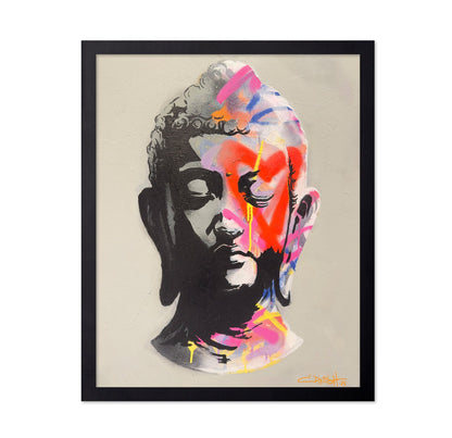 Buddha Neon Portrait