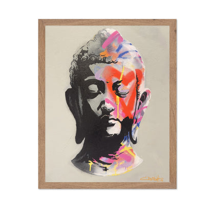 Buddha Neon Portrait