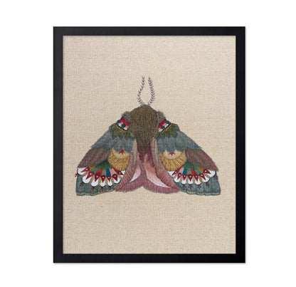 Folk Pattern Moth