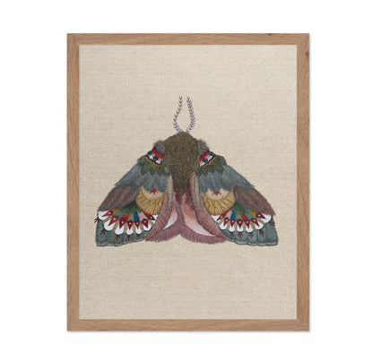 Folk Pattern Moth
