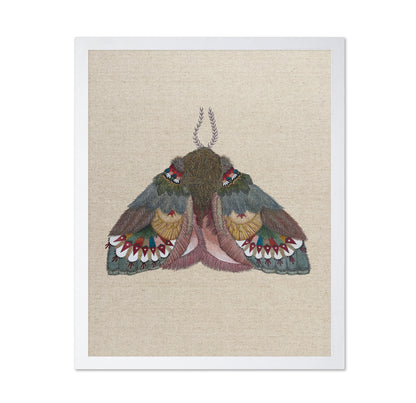 Folk Pattern Moth