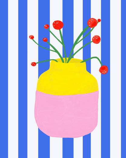 Cherry Vase Pop
