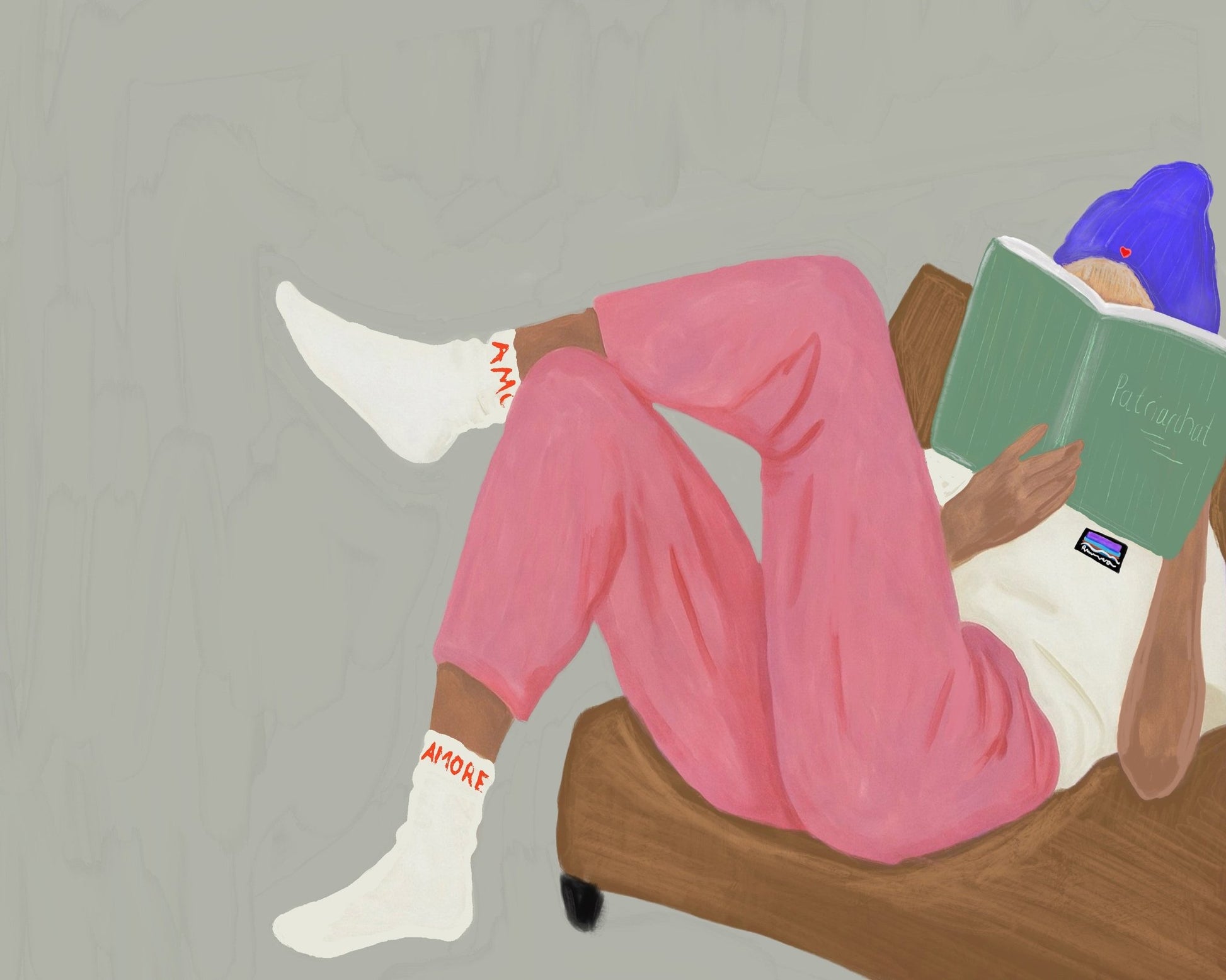 Cozy Book Moment