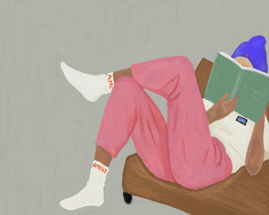 Cozy Book Moment