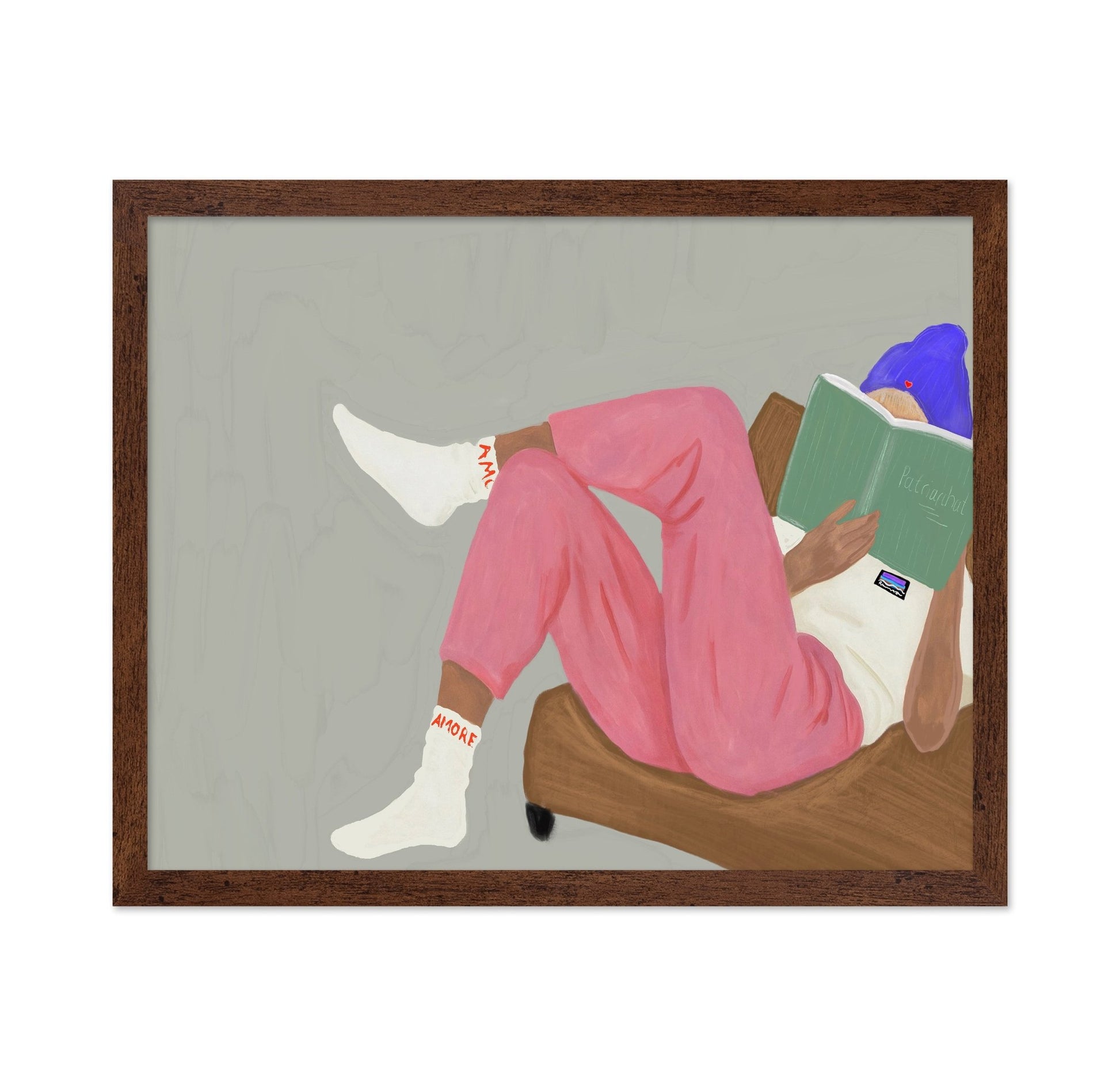Cozy Book Moment