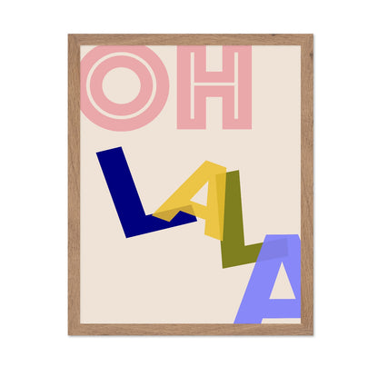 Oh La La Typography