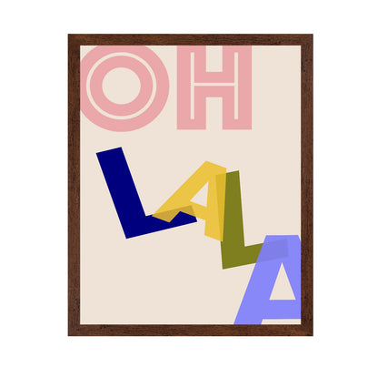 Oh La La Typography