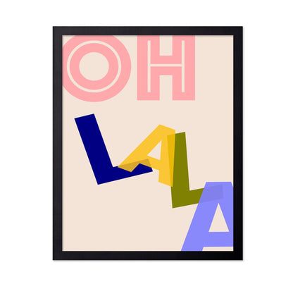 Oh La La Typography