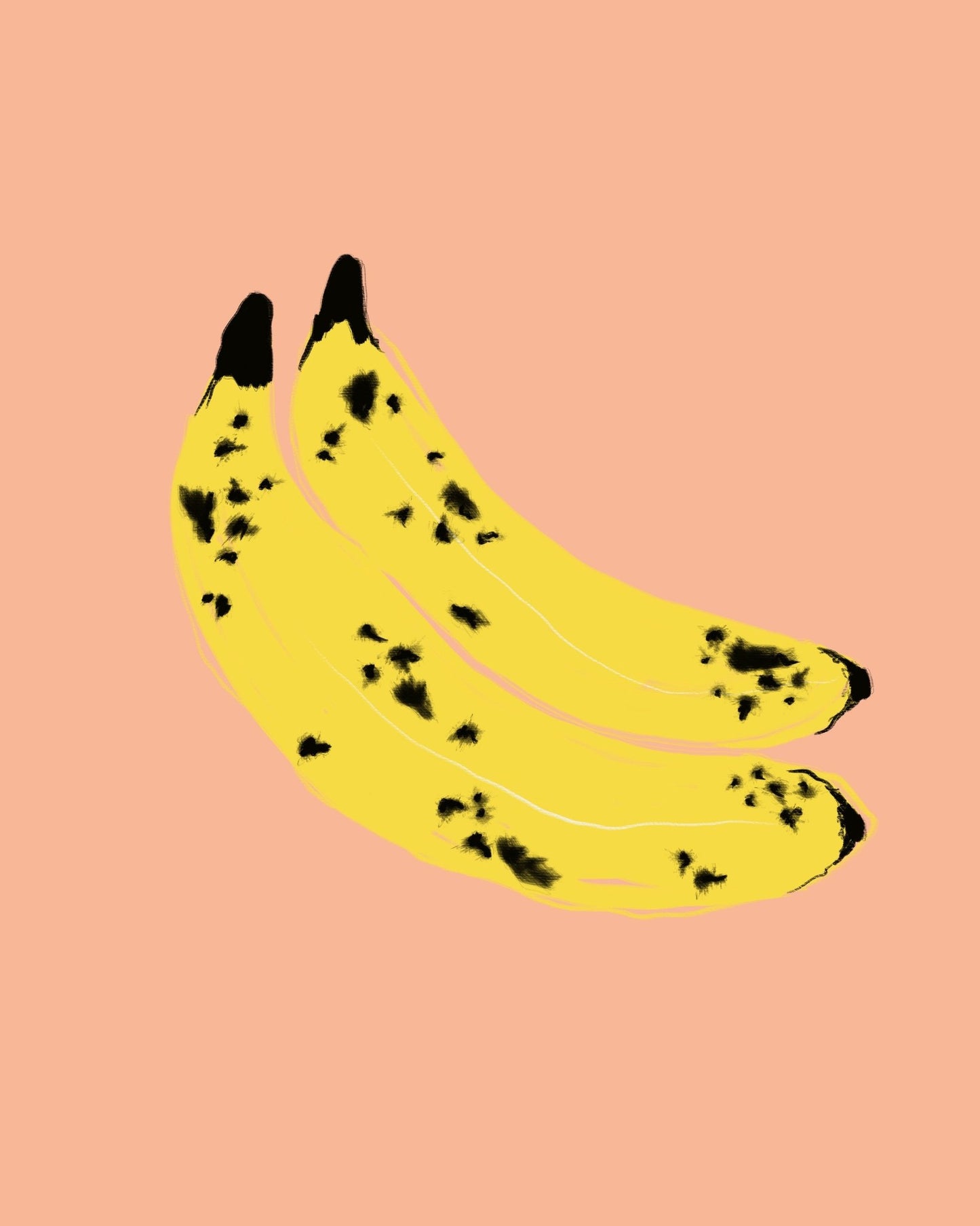 Spotted Bananas Art