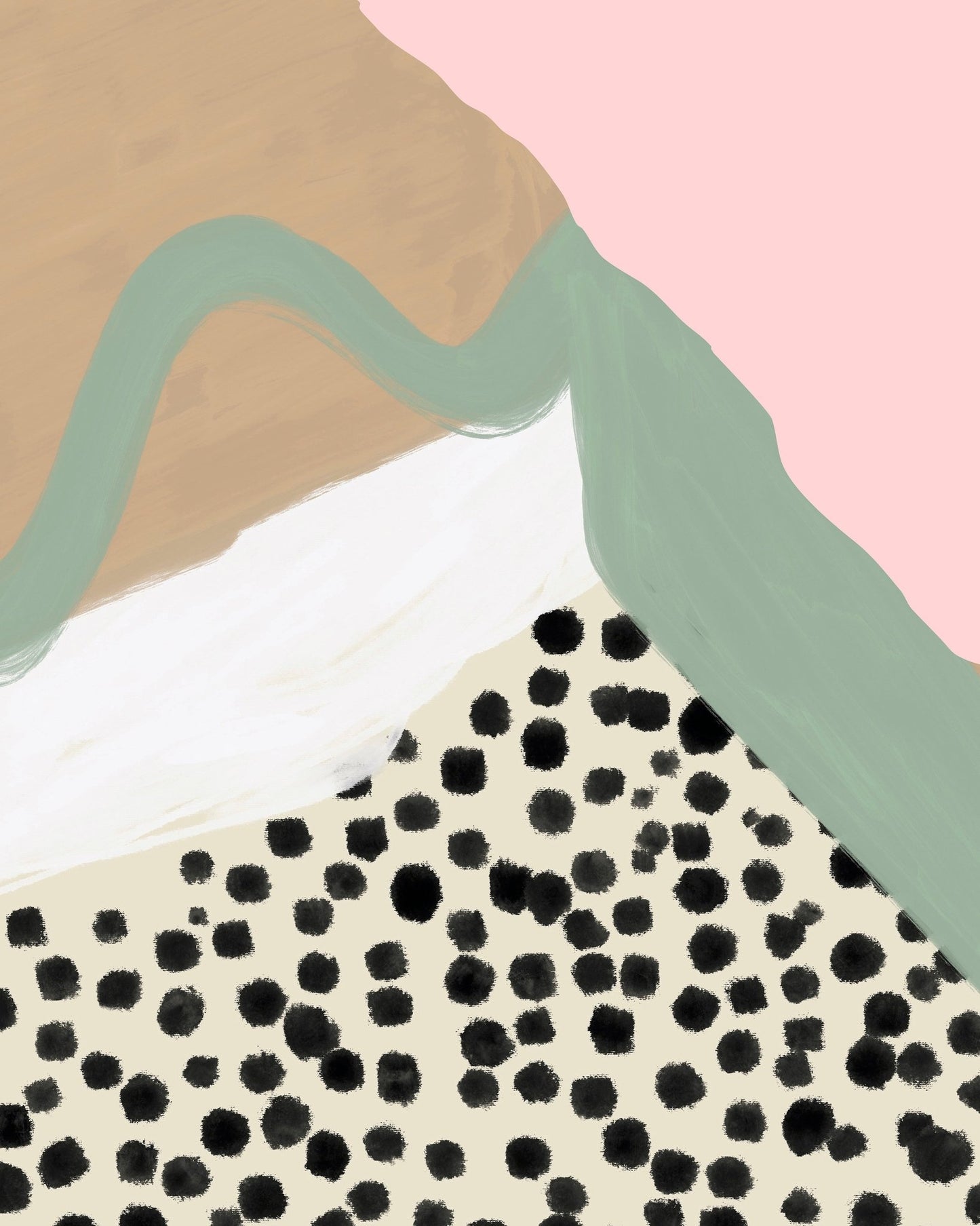 Abstract Dotted Landscape