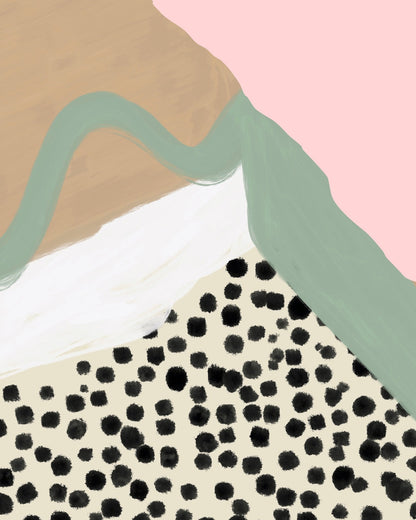 Abstract Dotted Landscape