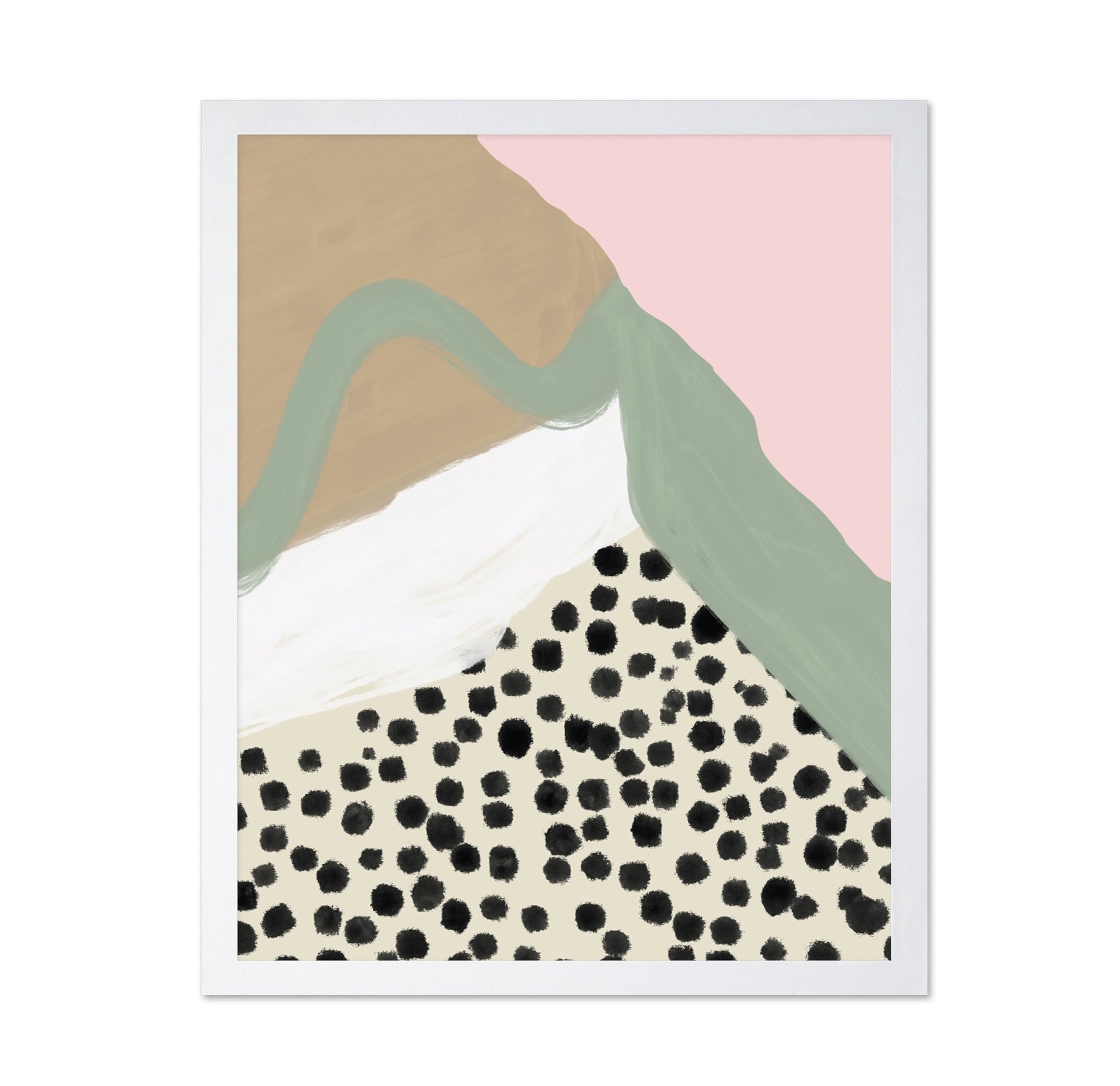 Abstract Dotted Landscape
