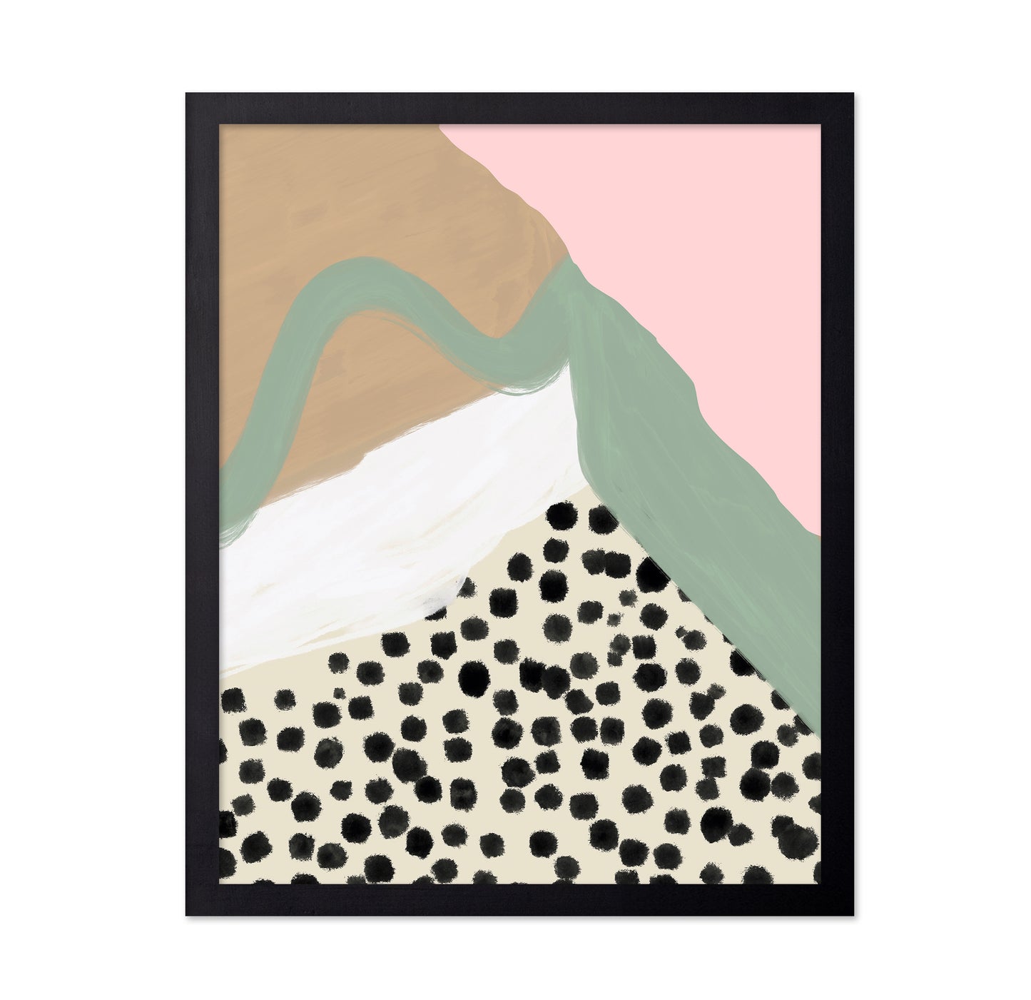 Abstract Dotted Landscape