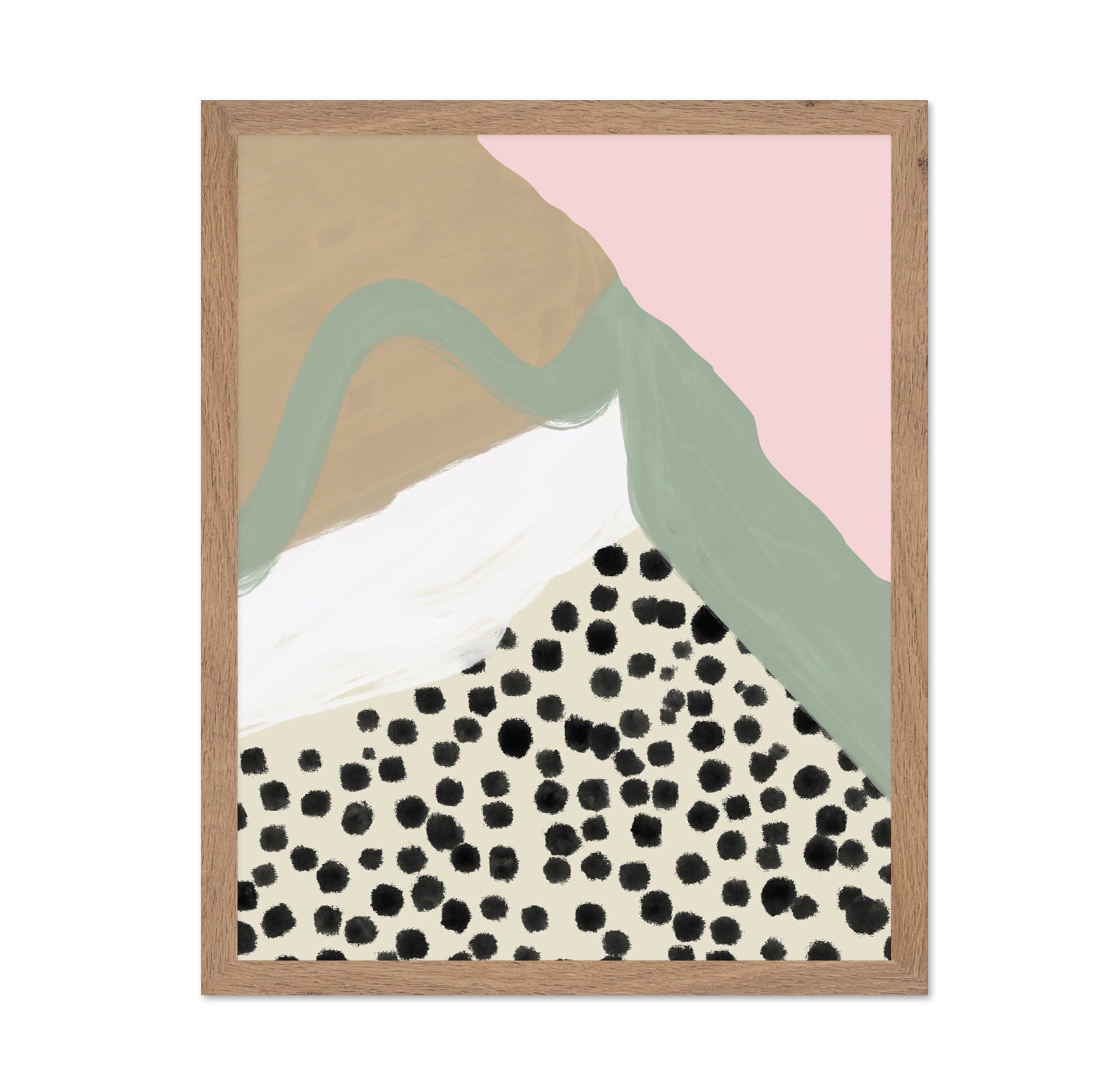 Abstract Dotted Landscape