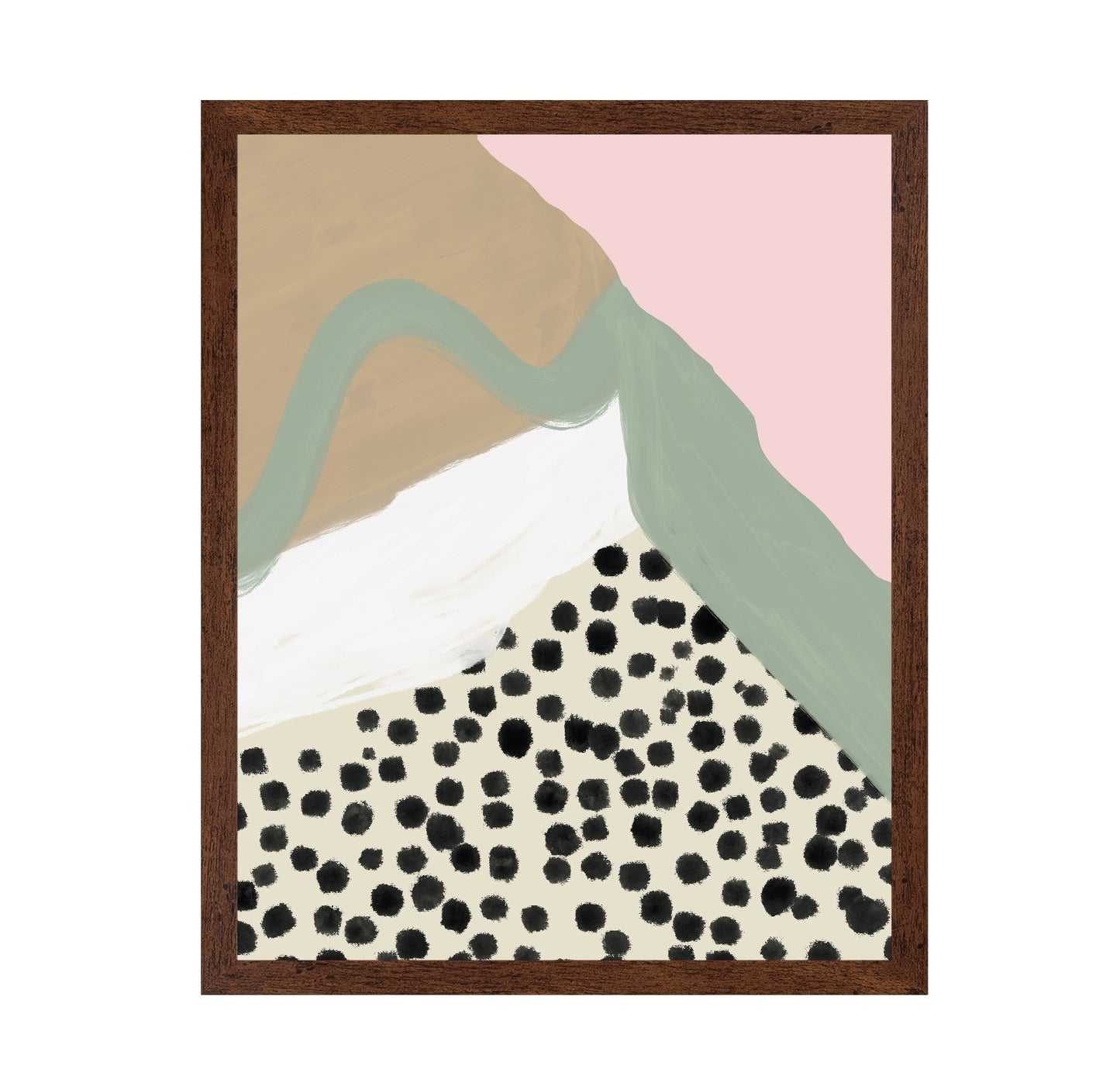 Abstract Dotted Landscape