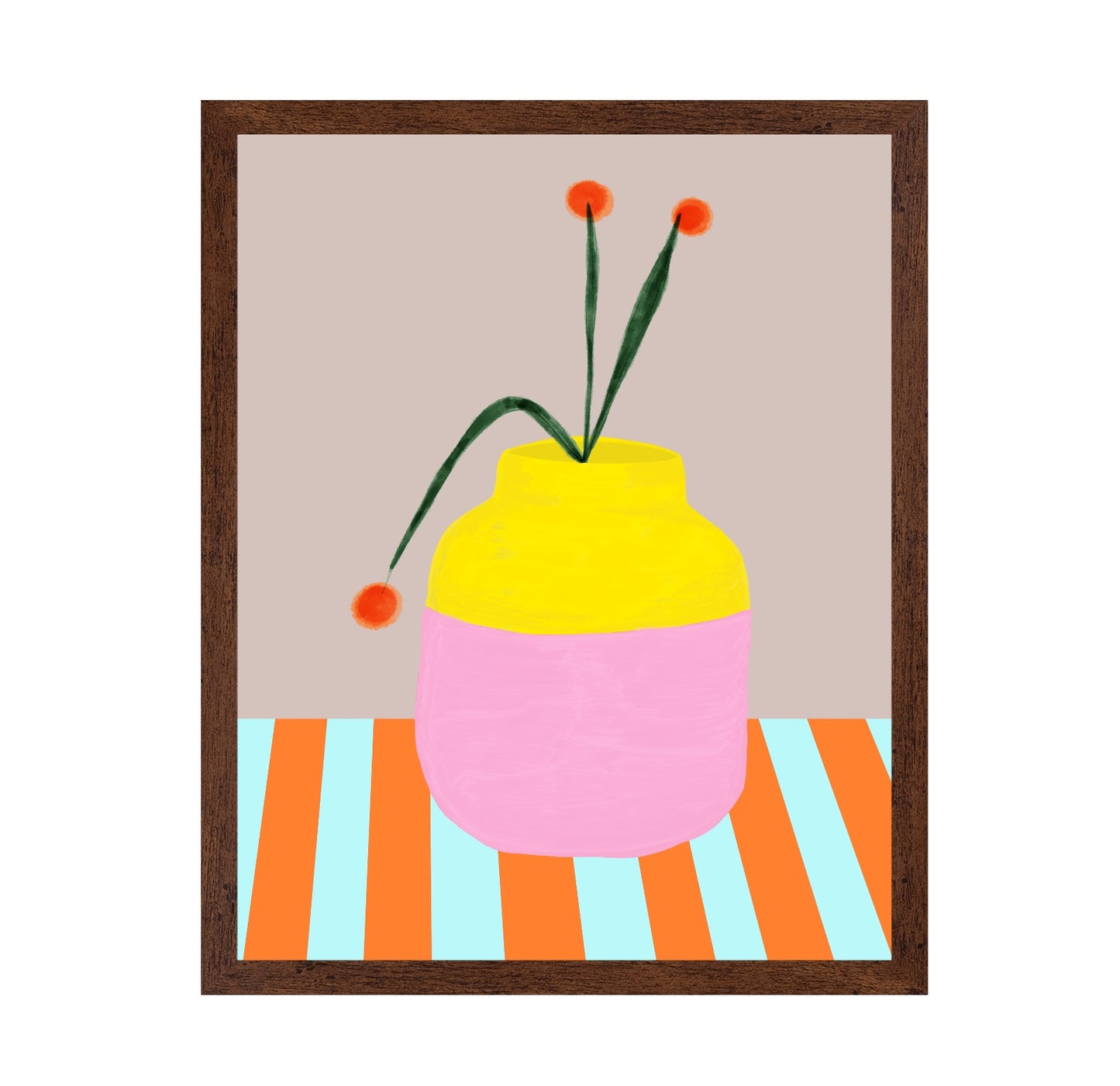 Colorful Vase Minimal