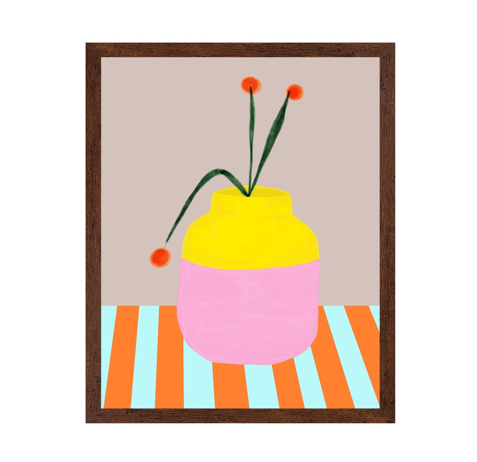 Colorful Vase Minimal