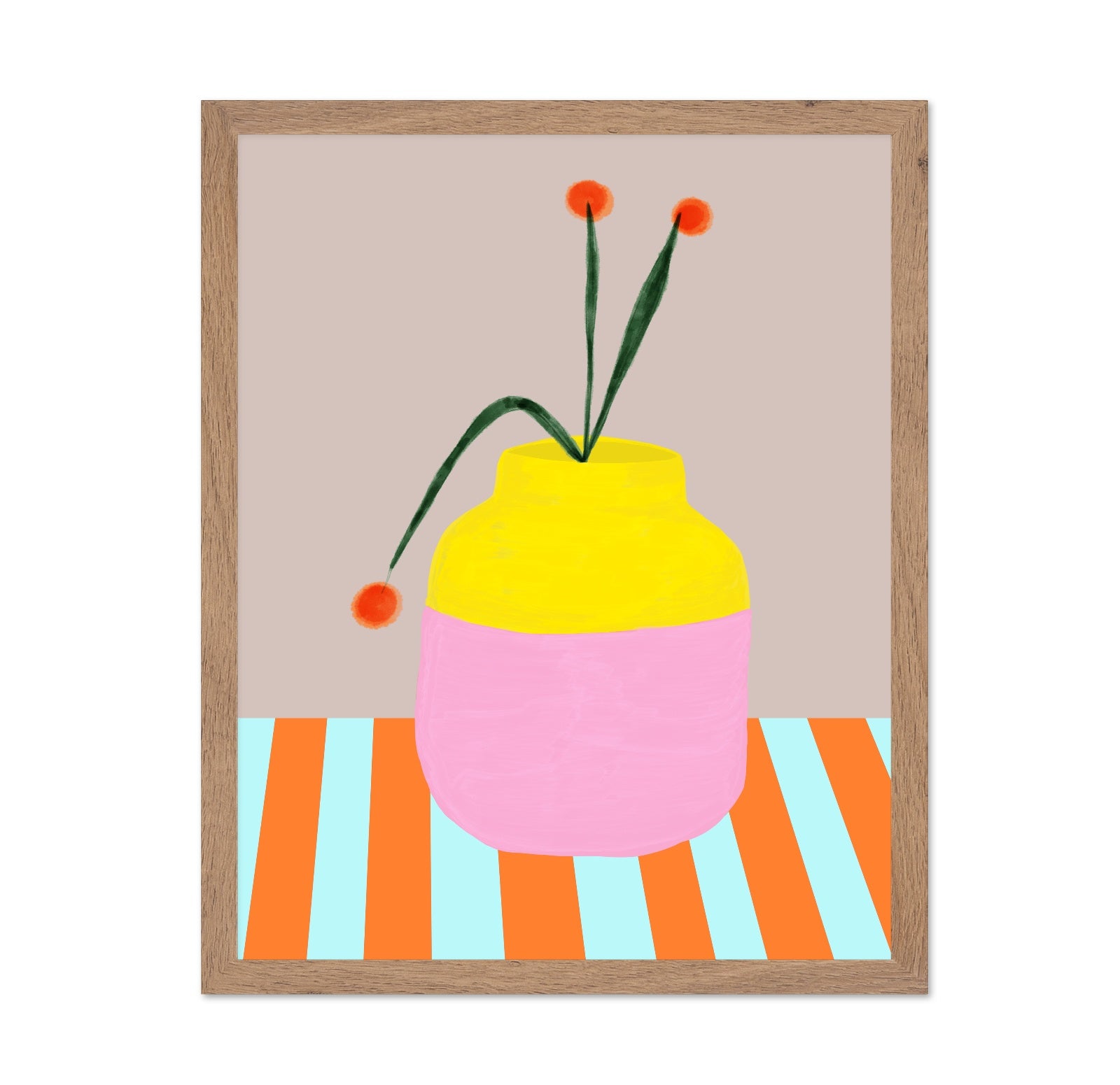 Colorful Vase Minimal