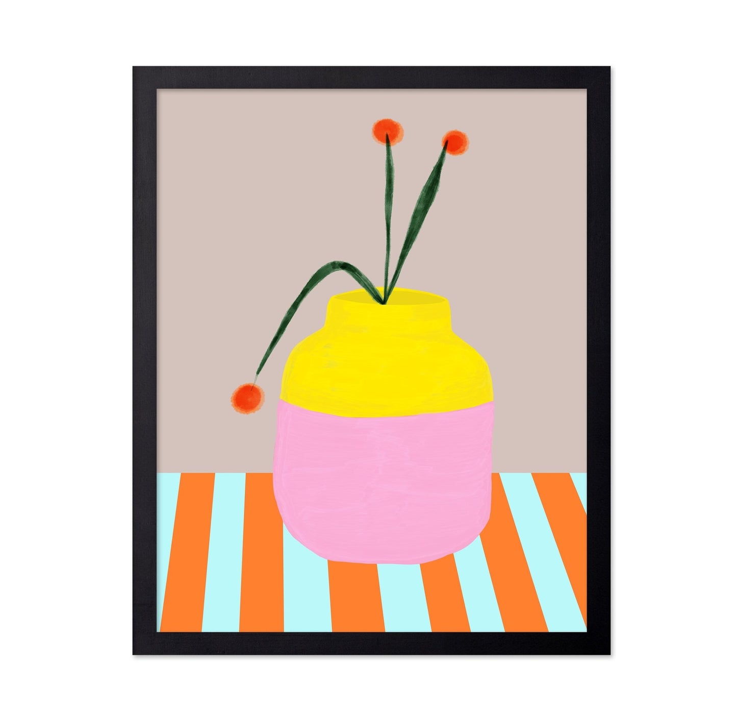 Colorful Vase Minimal