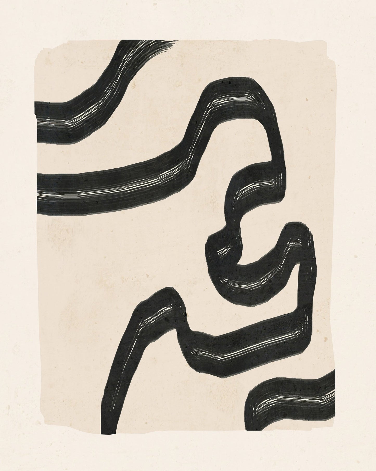 Abstract Ink Curves