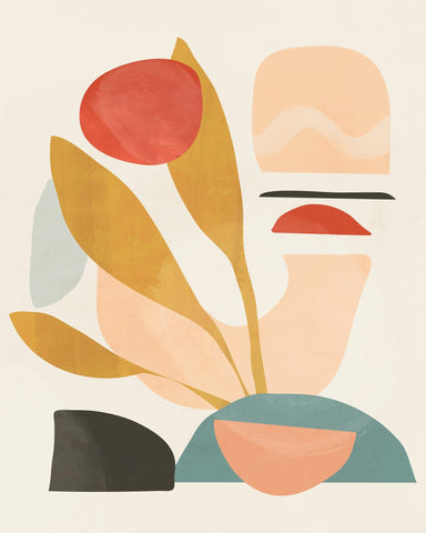 Abstract Floral Shapes No3