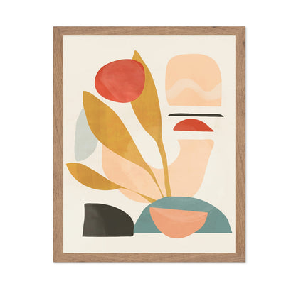 Abstract Floral Shapes No3