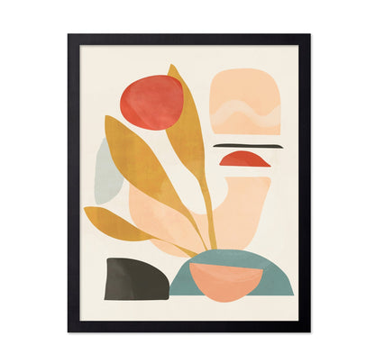 Abstract Floral Shapes No3