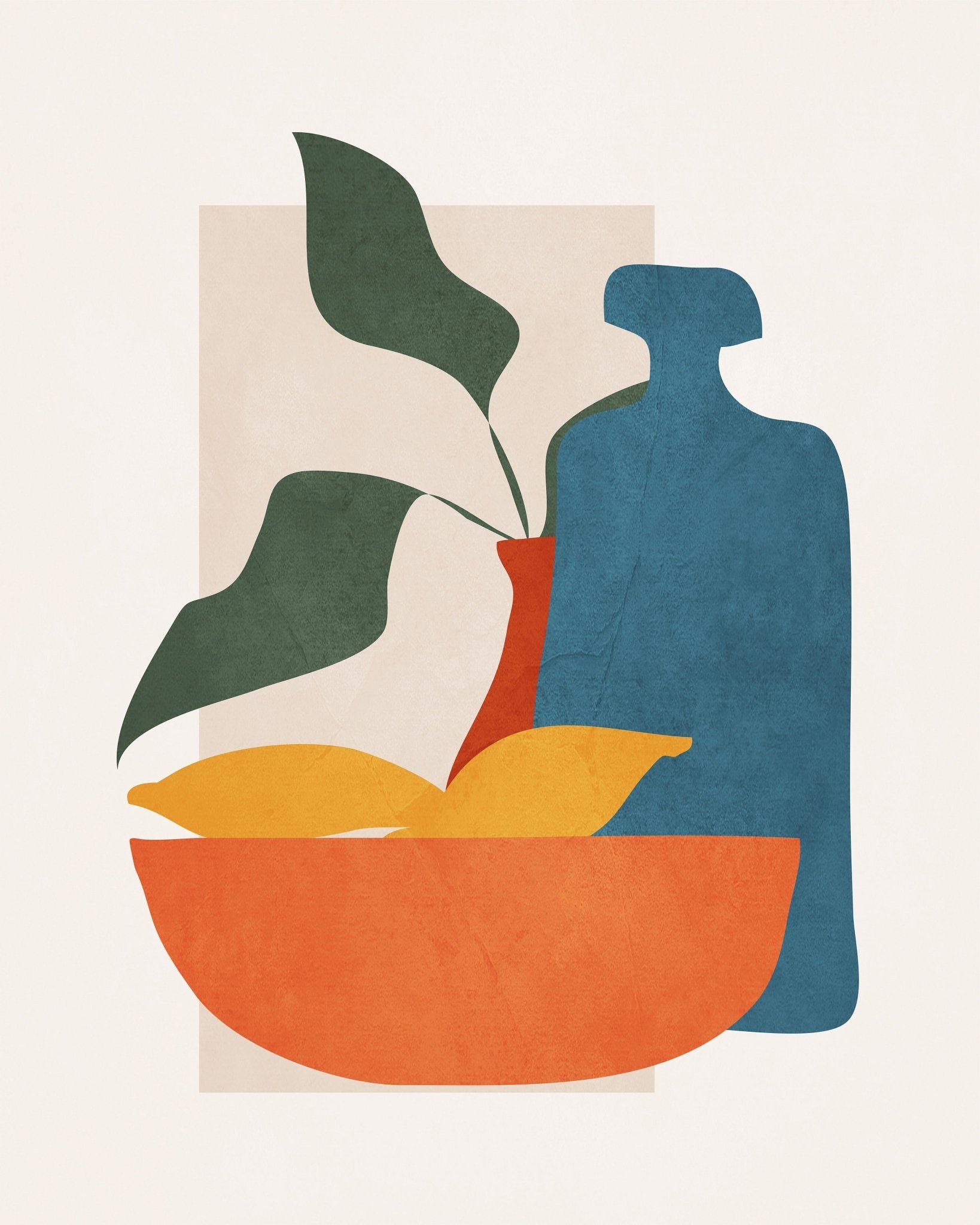 Modern Fruit Still Life