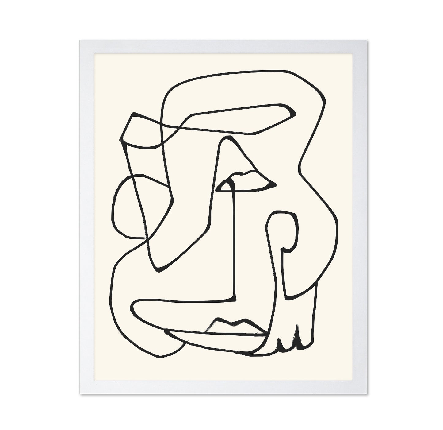 Abstract Face Line No2